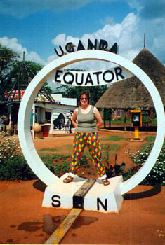 Wendy at the Equator