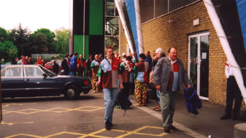 arriving