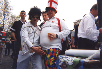 Andy Brown and Elvis