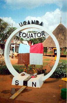 Wendy at the Equator