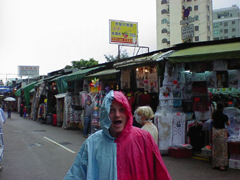 Midge in Poncho in HK